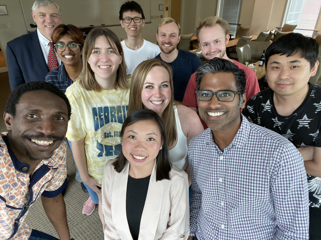 Mathi Willoughby with the Reddi group.